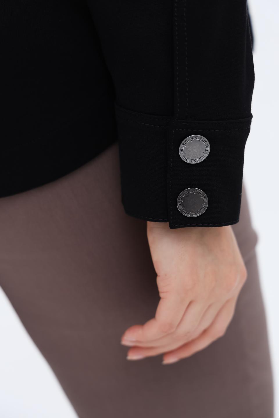 Жакет You Just White чёрный