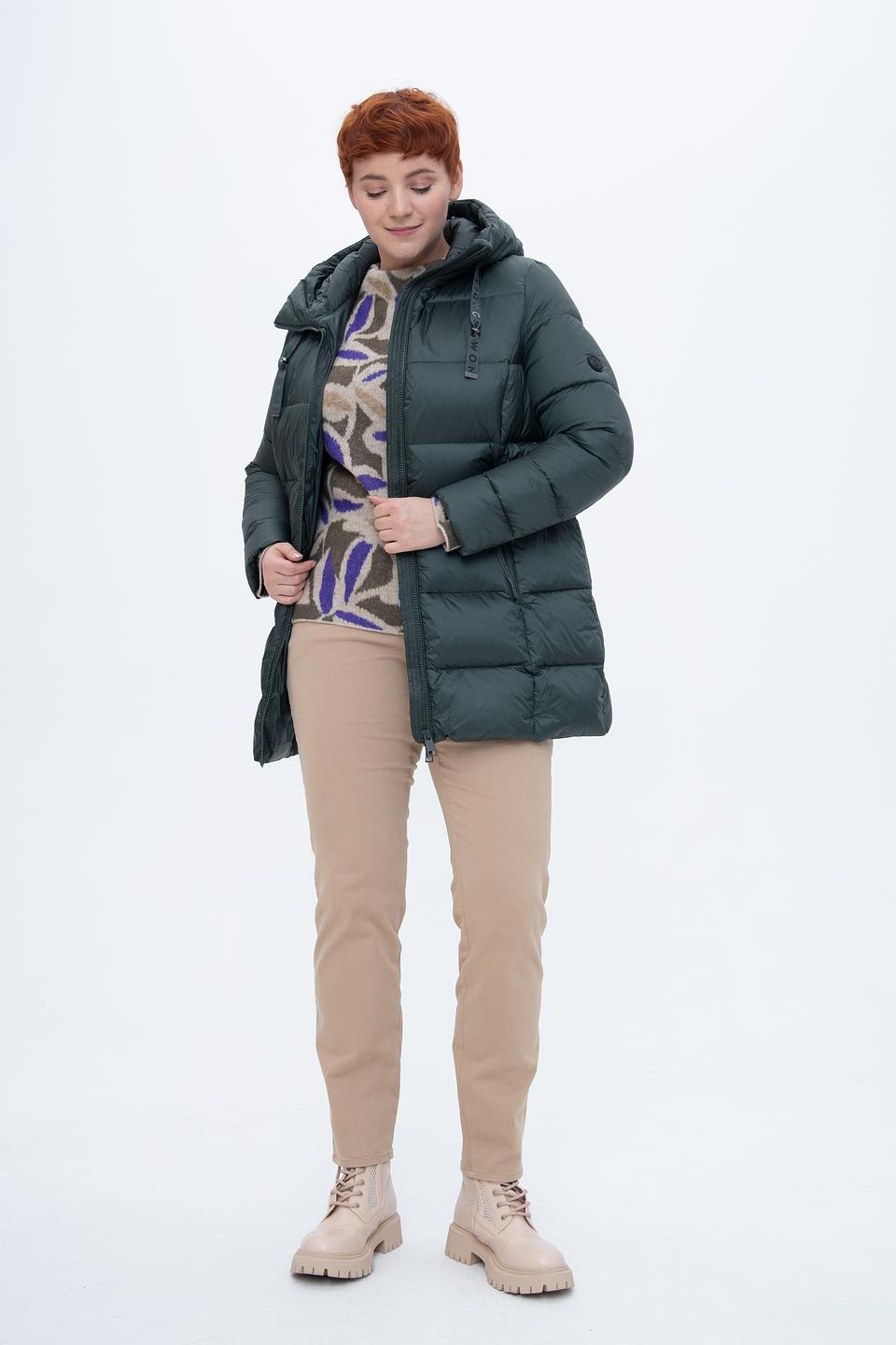 Куртка Lebek стеганая оливковая