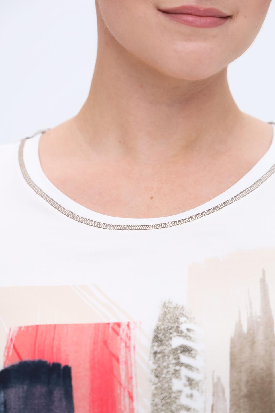 Лонгслив Frank Walder с принтом