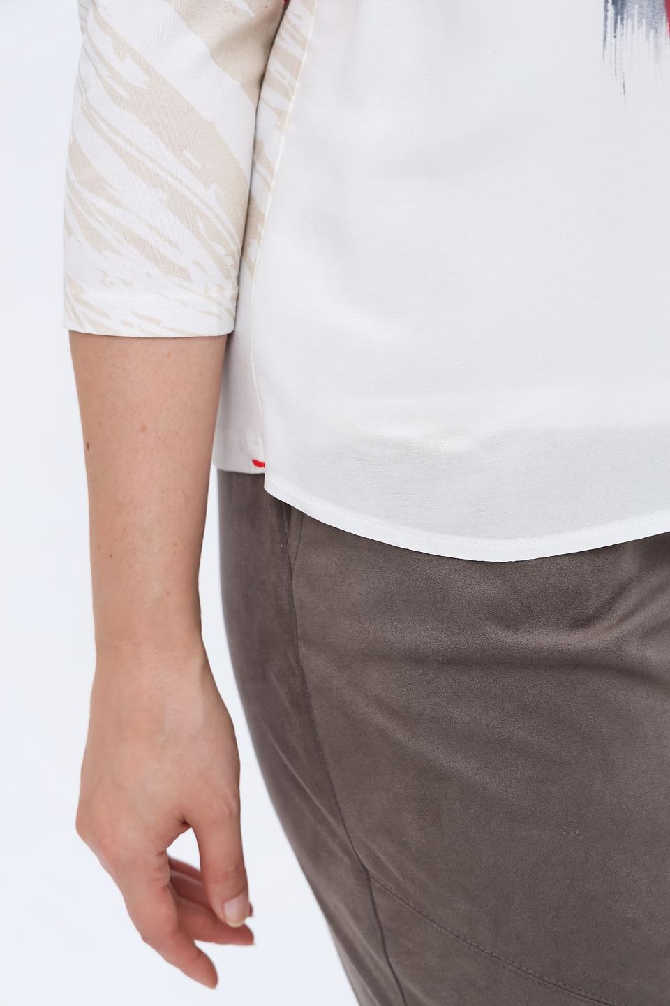 Лонгслив Frank Walder с принтом