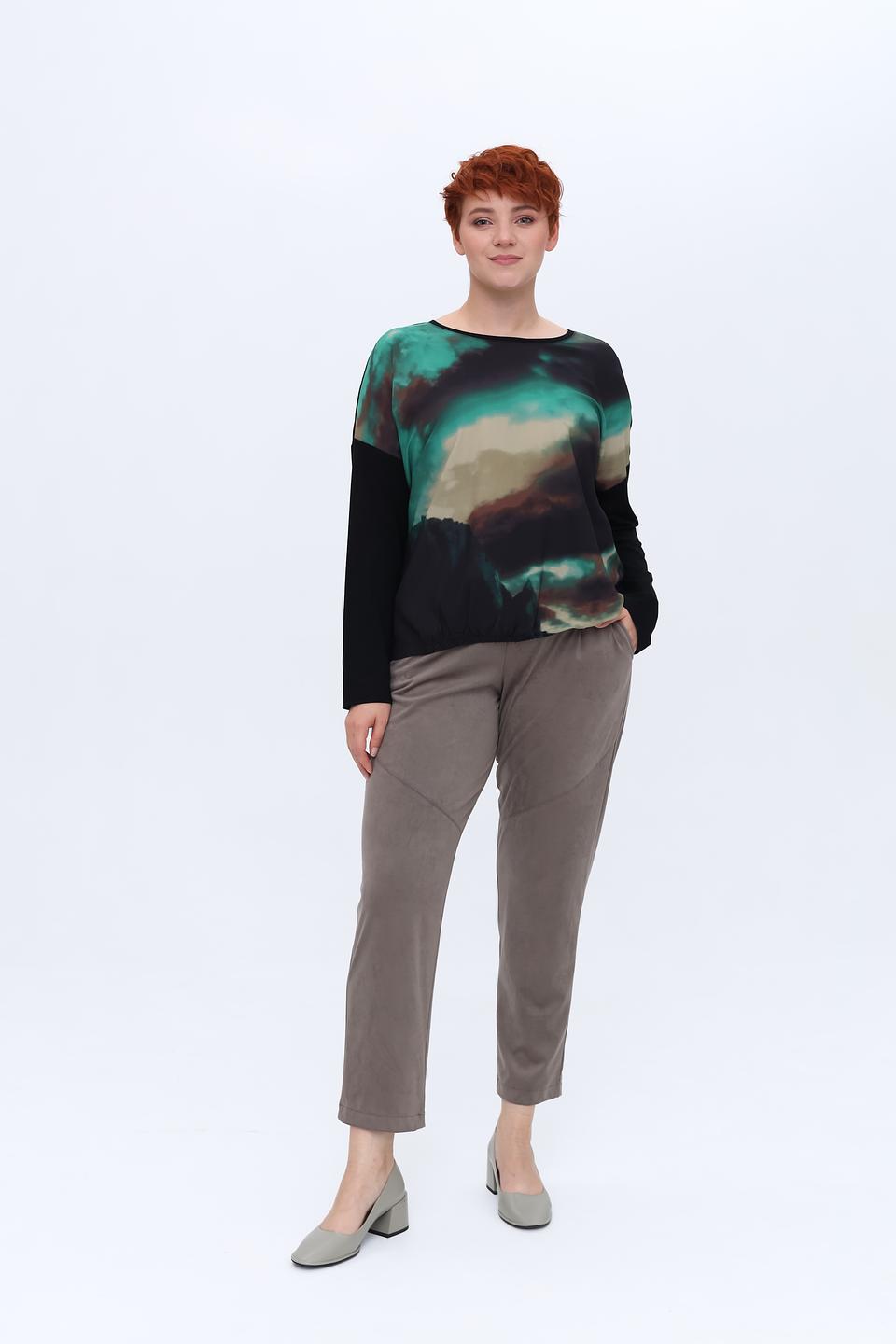 Лонгслив Samoon с принтом