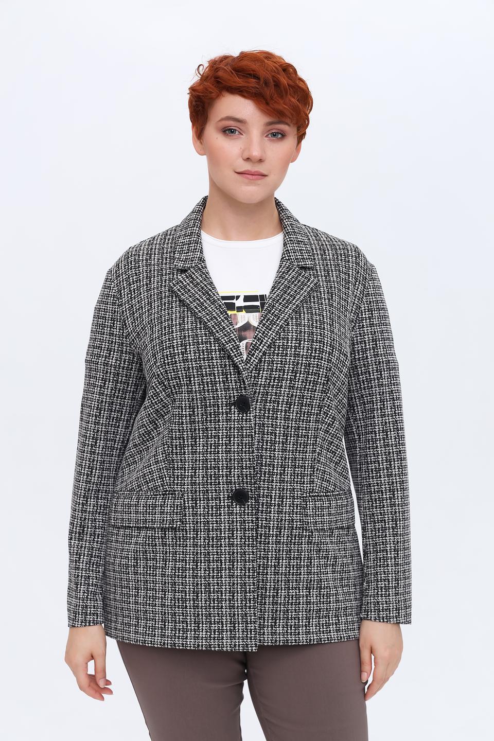 Жакет Lecomte в клетку