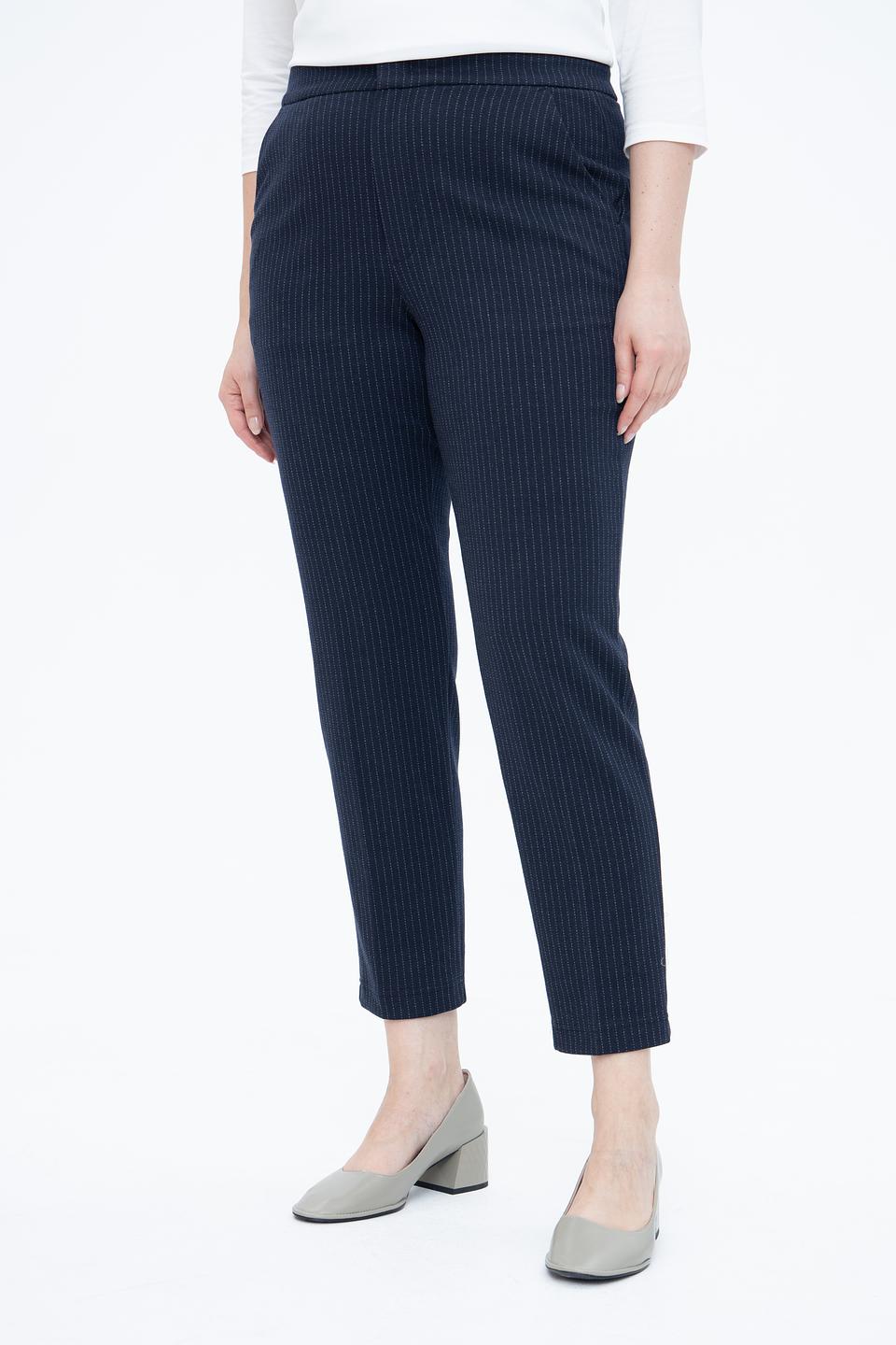 Брюки классические в полоску Oui