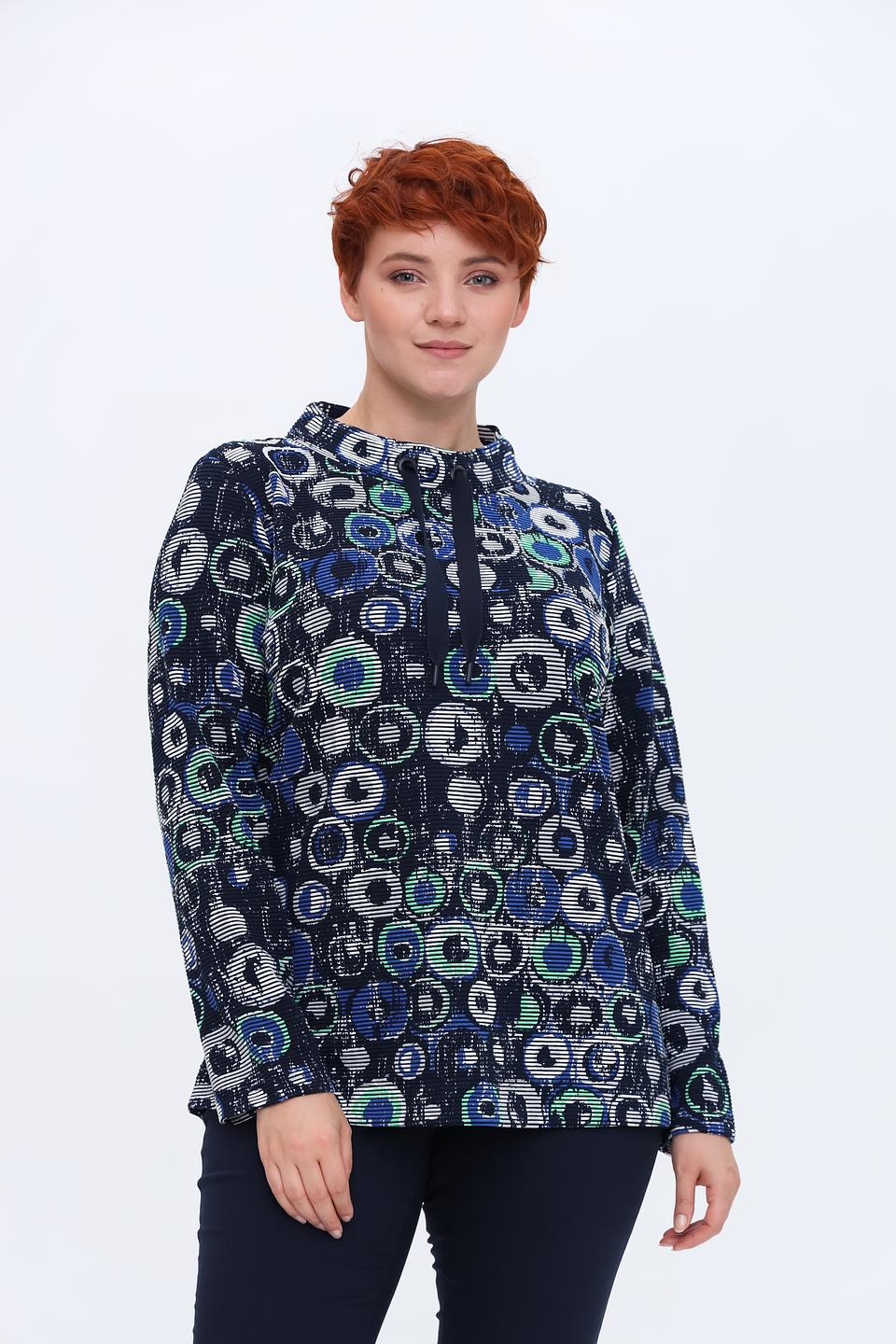 Лонгслив Via Appia с принтом