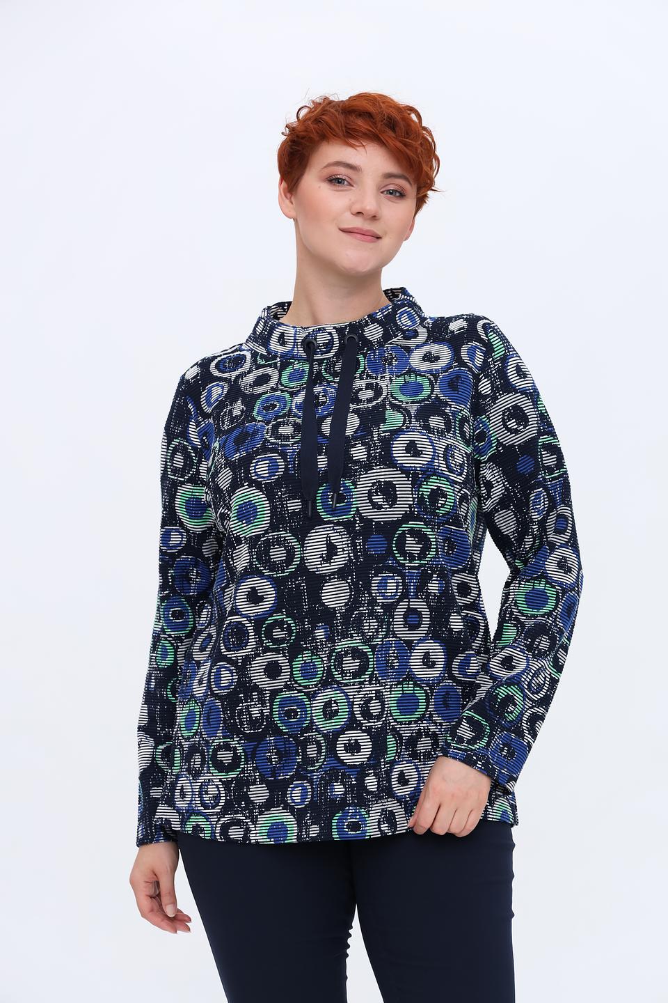 Лонгслив Via Appia с принтом