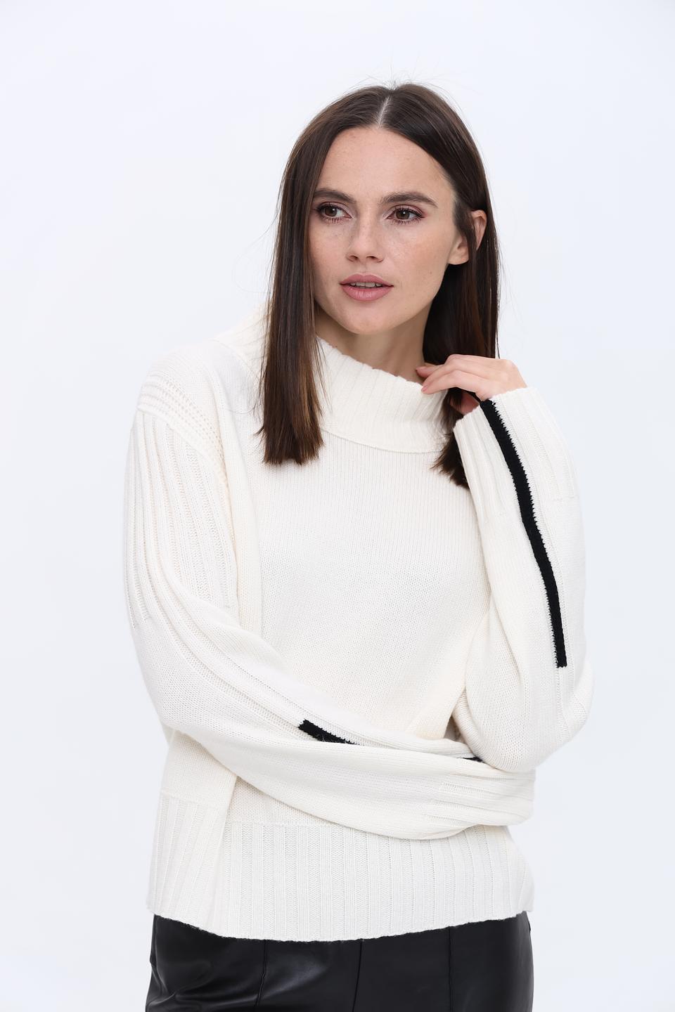 Пуловер Marc Cain с полосками