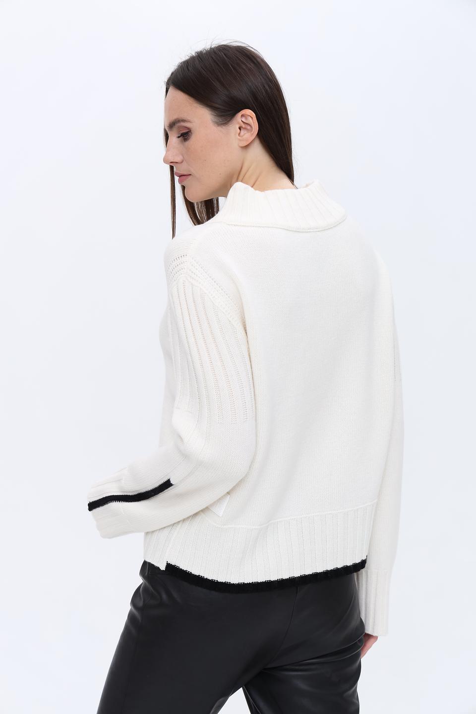 Пуловер Marc Cain с полосками