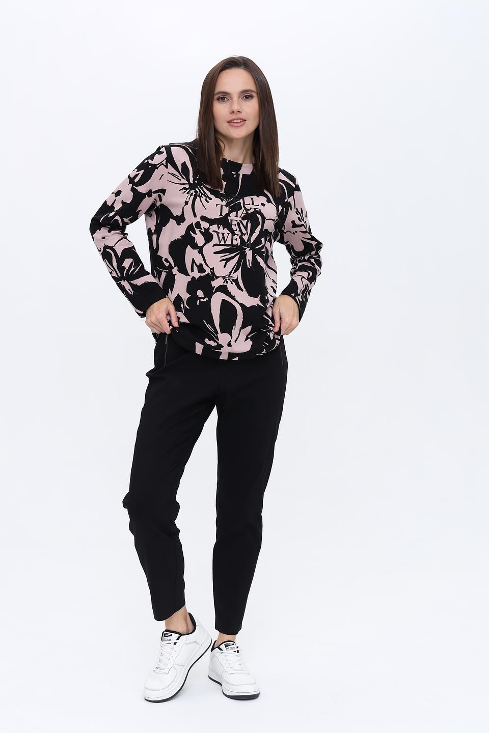 Брюки Via Appia DUE черные