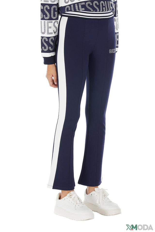 Брюки Guess с полосками синие