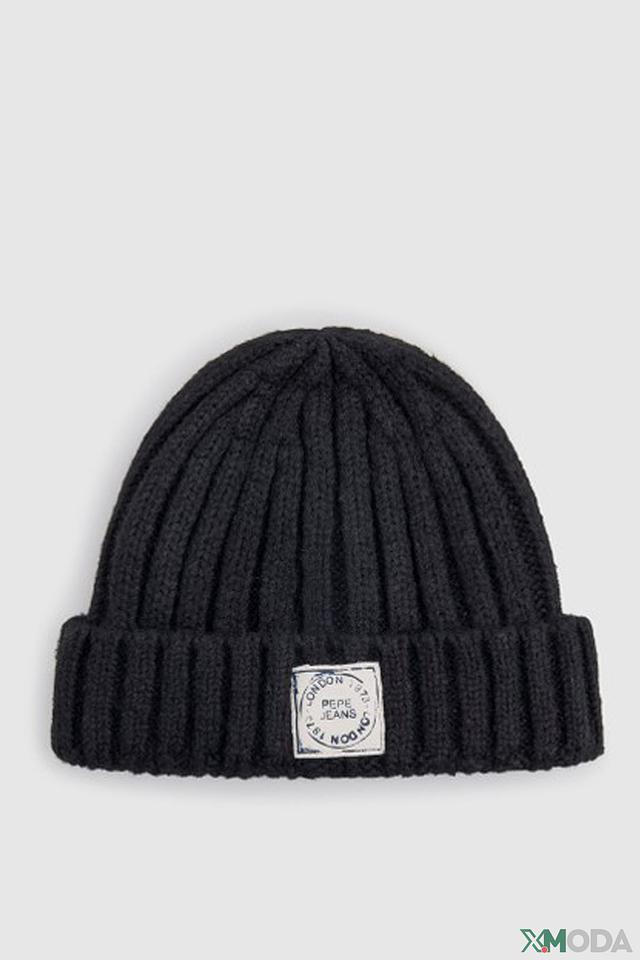 Шапка Pepe Jeans London чёрная