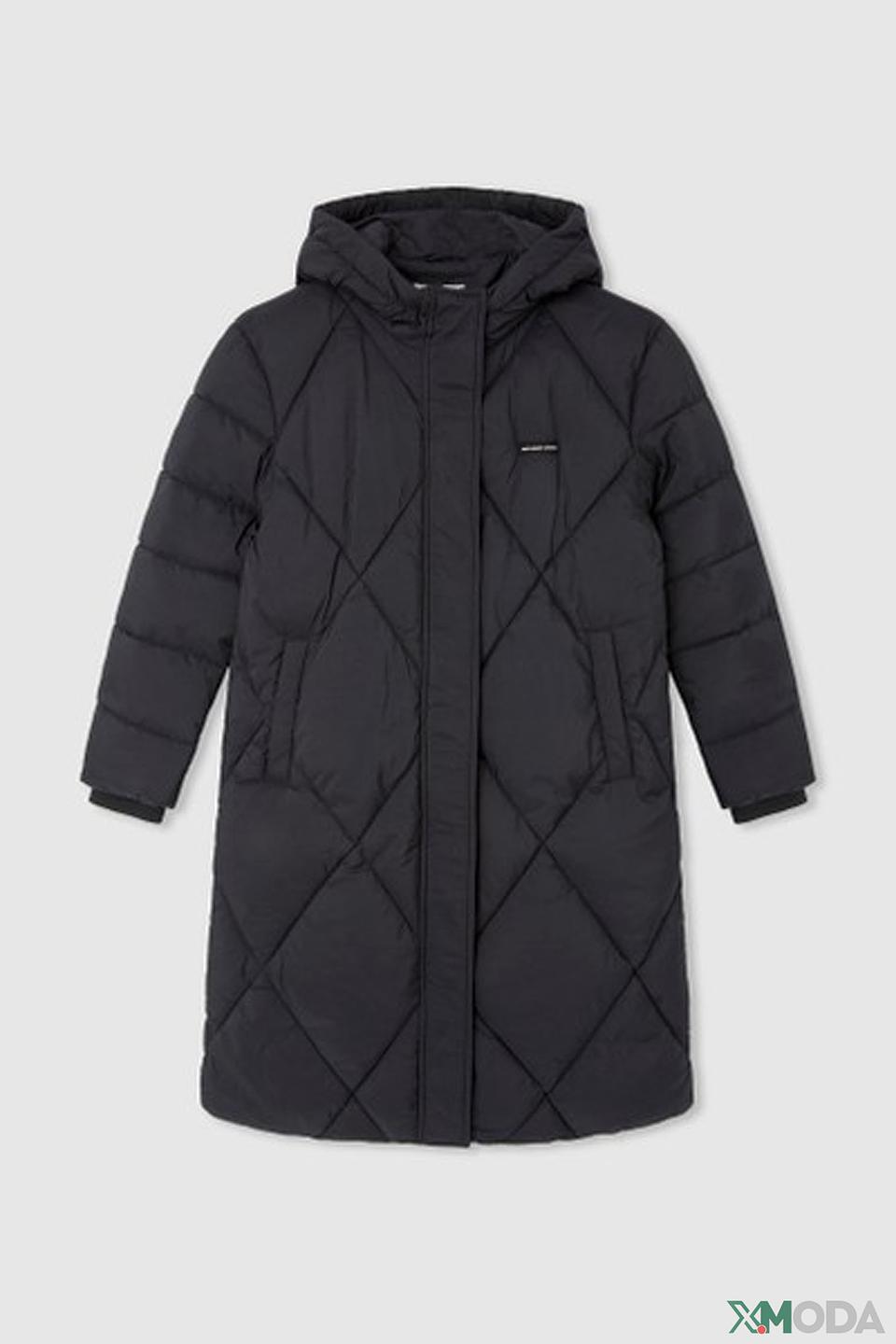 Куртка Pepe Jeans London стеганая чёрная