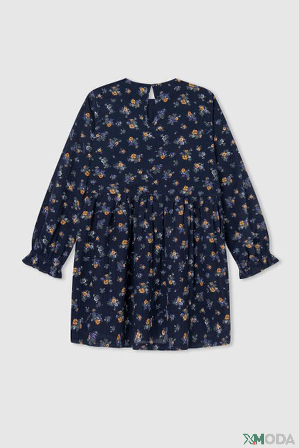 Платье Pepe Jeans London с цветочным принтом