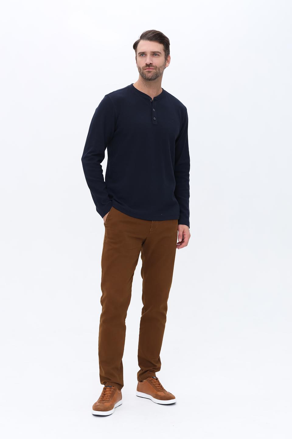 Джемпер Lerros с планкой темно-синий