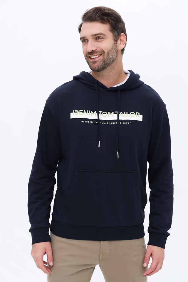 Толстовка Tom Tailor denim темно-синяя