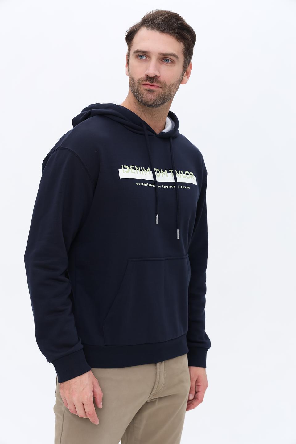 Толстовка Tom Tailor denim темно-синяя