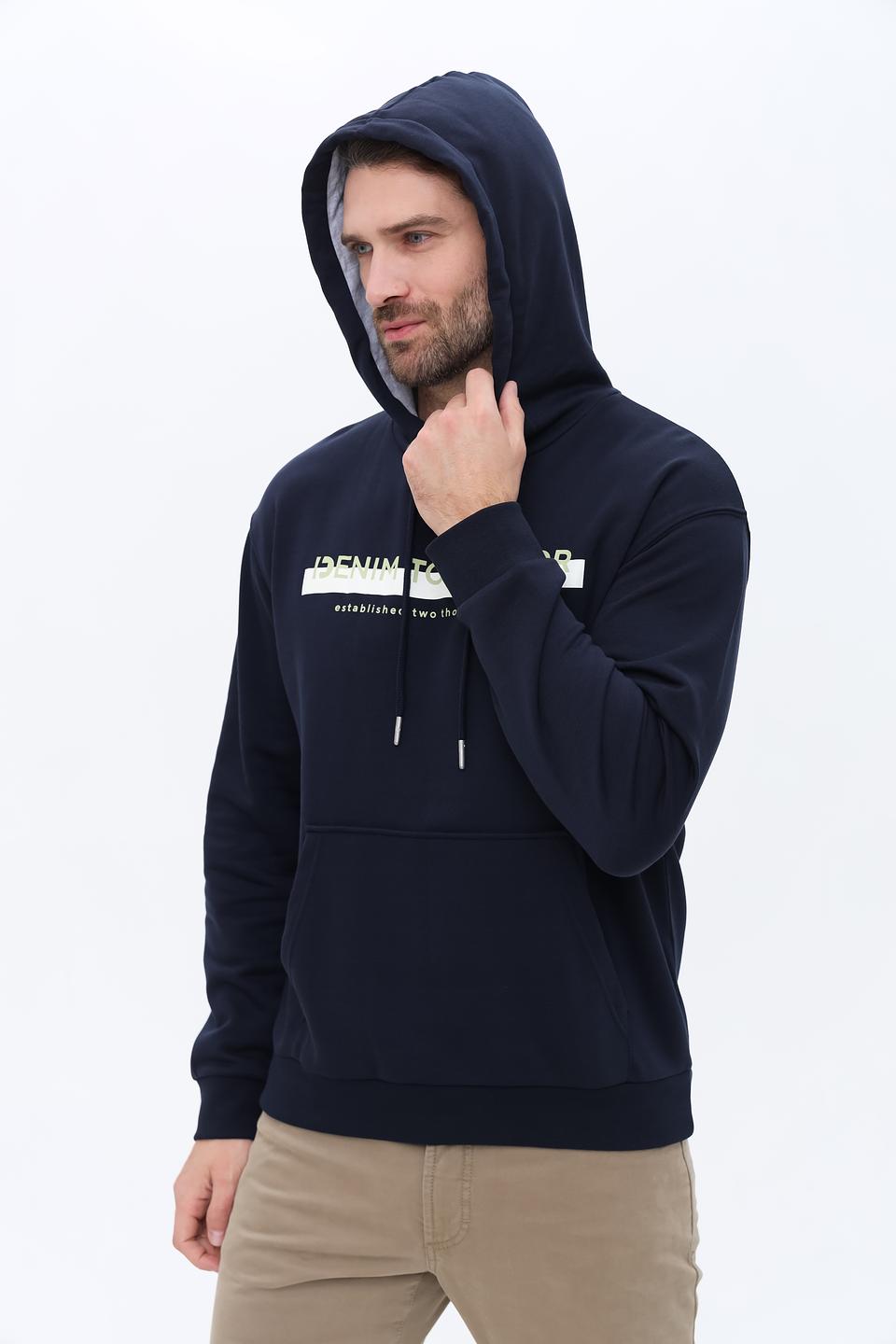 Толстовка Tom Tailor denim темно-синяя