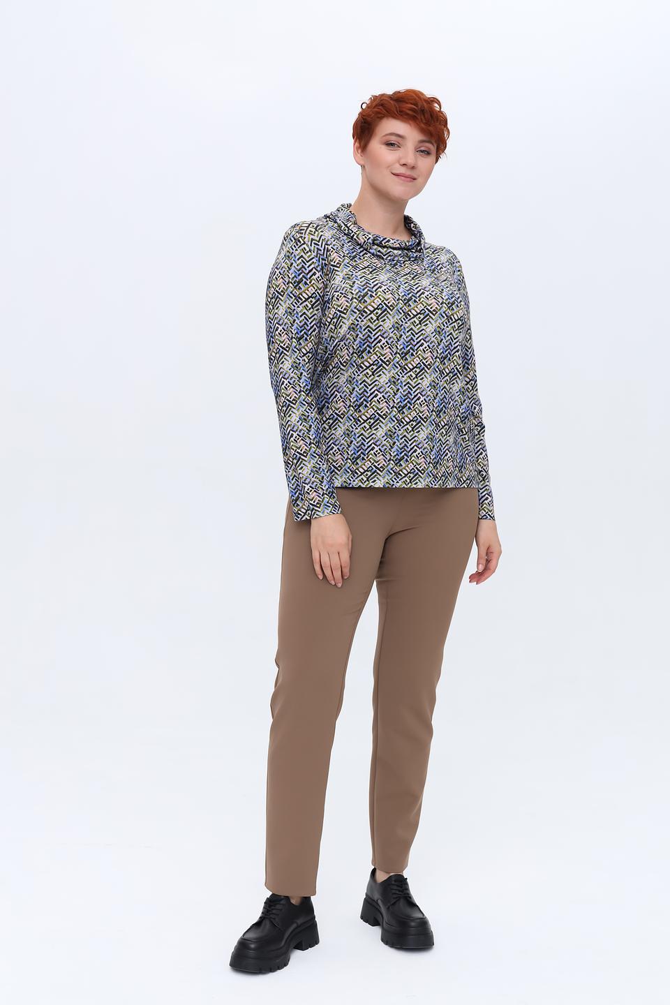 Блуза Erfo с геометрическим принтом