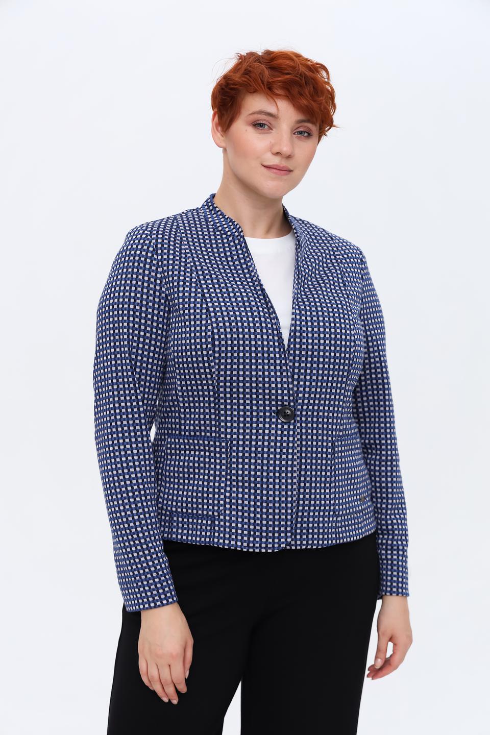 Жакет Erfo в клетку