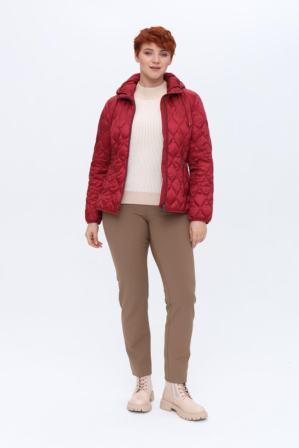 Куртка Lebek стеганая винная