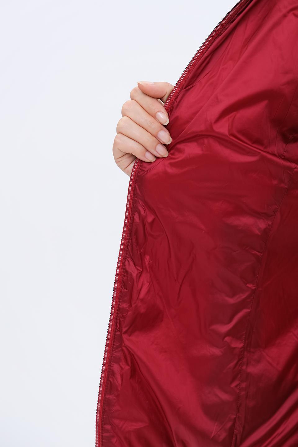 Куртка Lebek стеганая винная