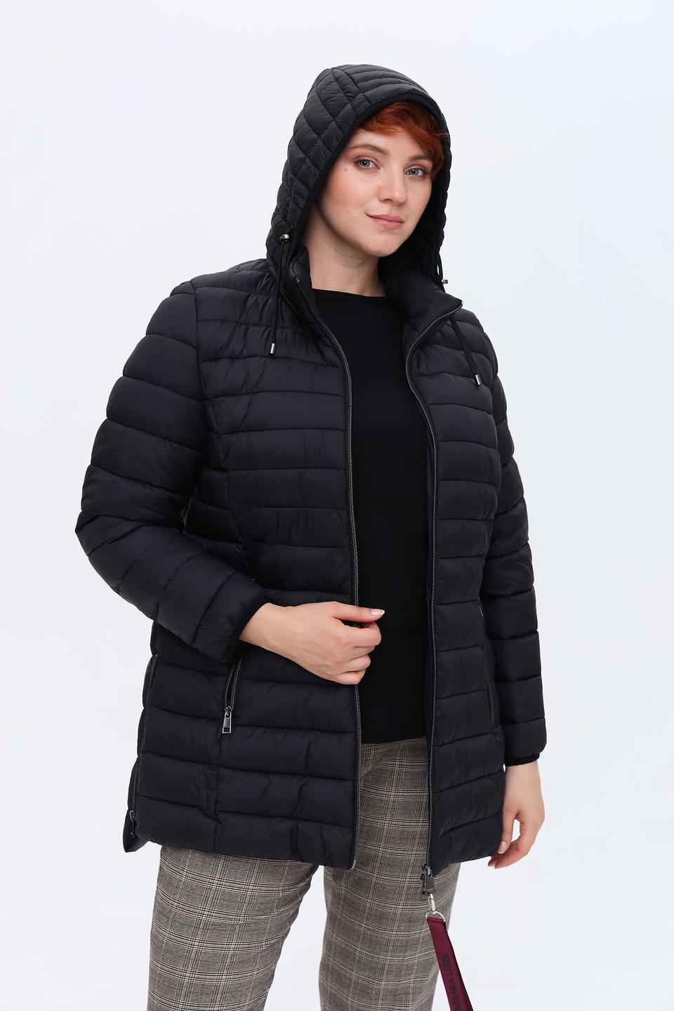 Куртка Barbara Lebek стеганая чёрная