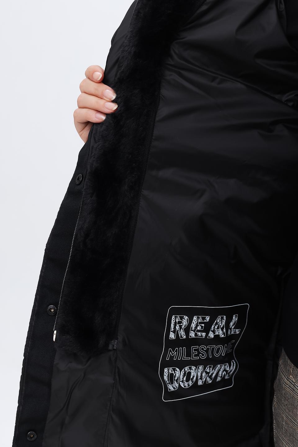 Куртка Milestone чёрная стеганая