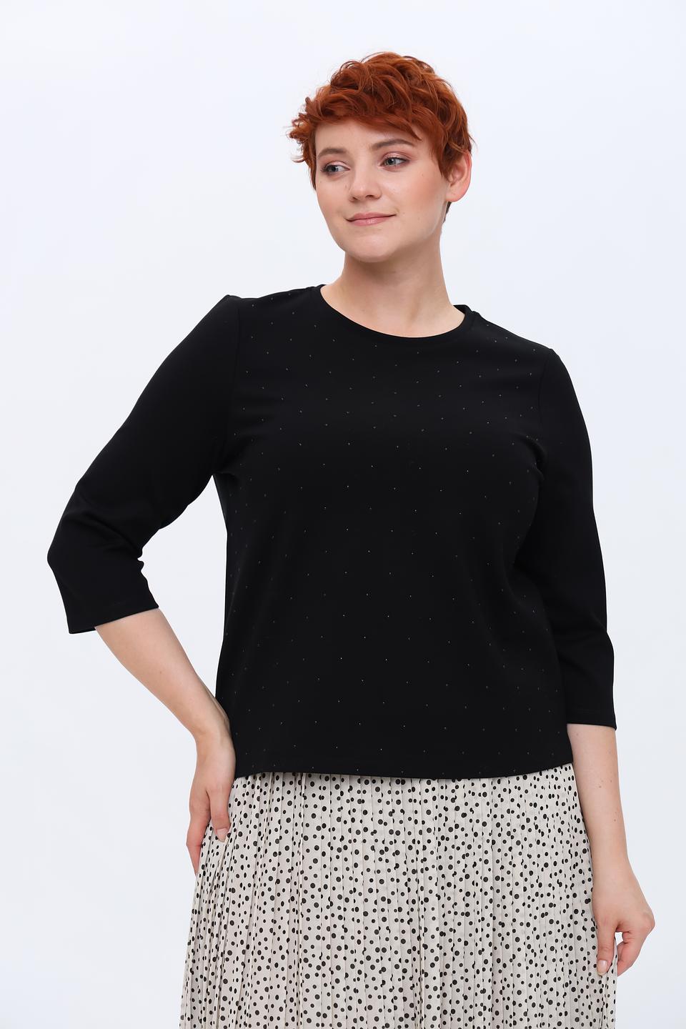 Пуловер Gerry Weber с вышивкой чёрный