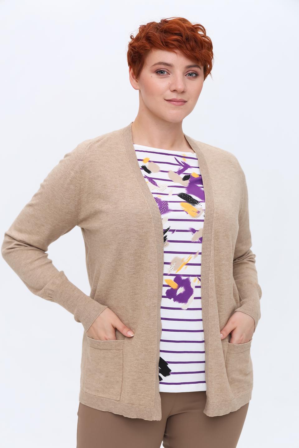 Кардиган Frank Walder бежевый