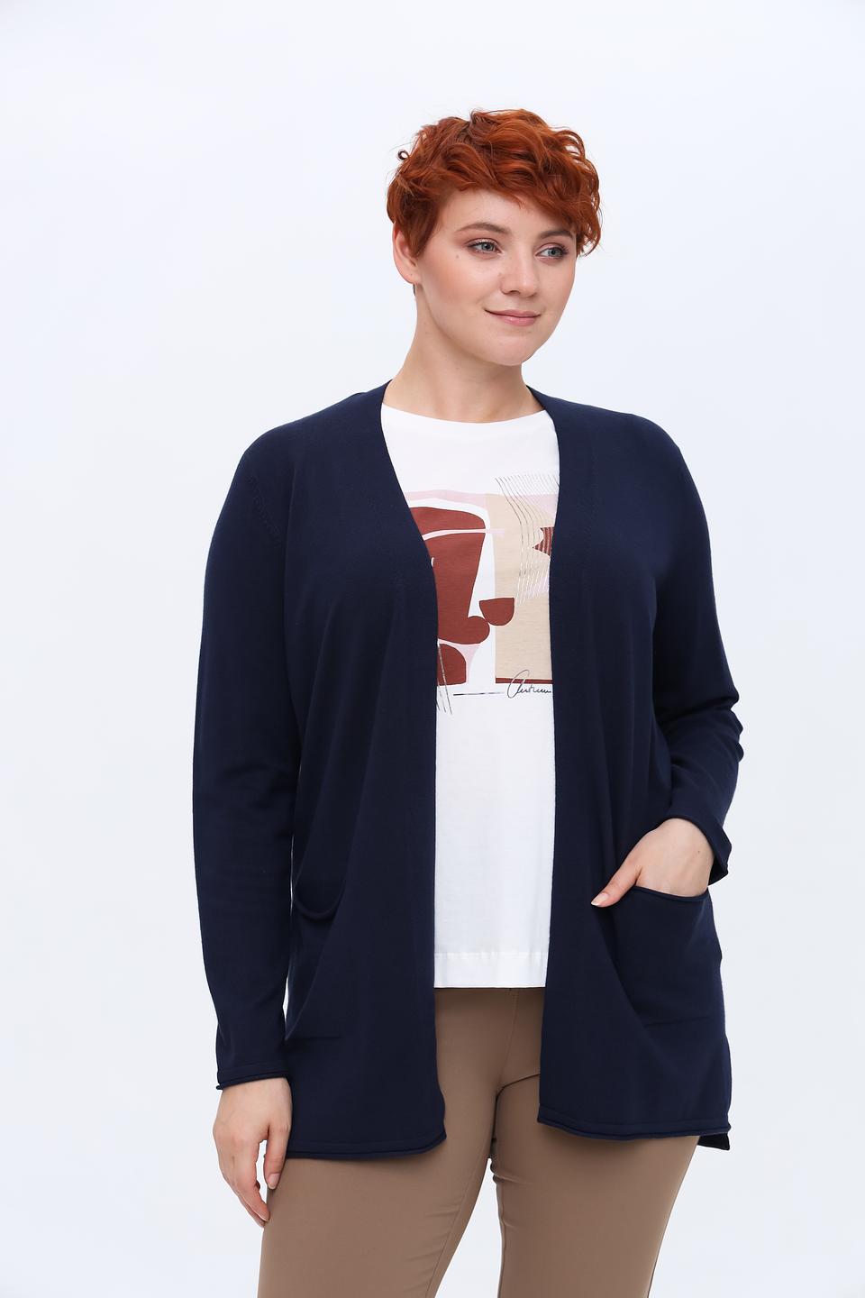 Кардиган Via Appia DUE темно-синий