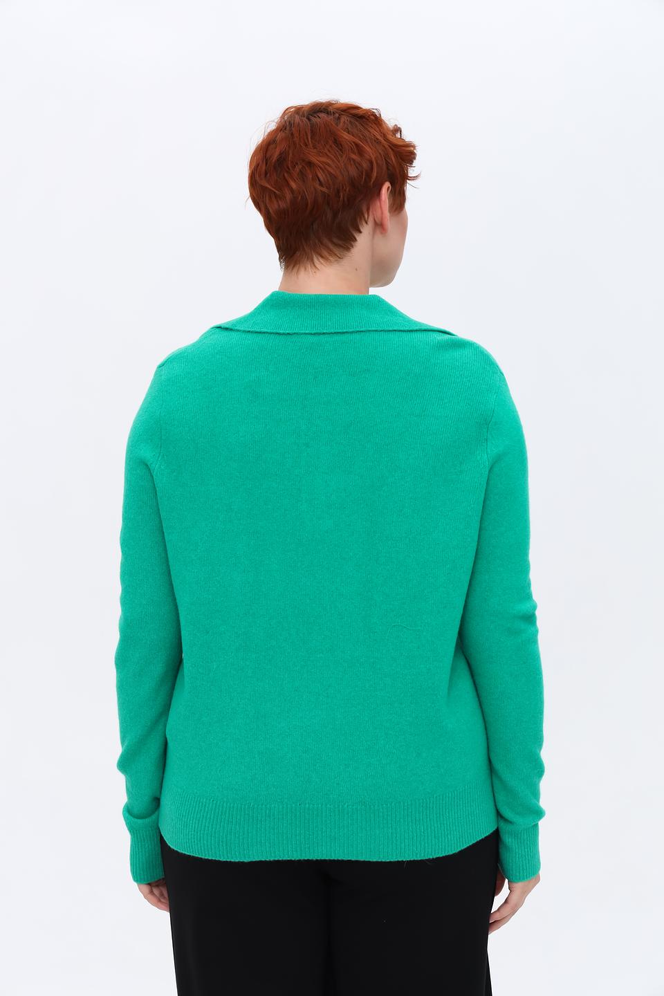 Пуловер Samoon с воротником