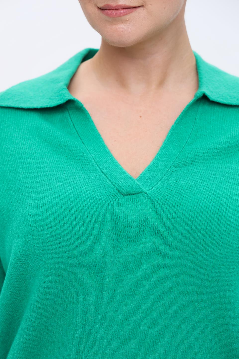 Пуловер Samoon с воротником