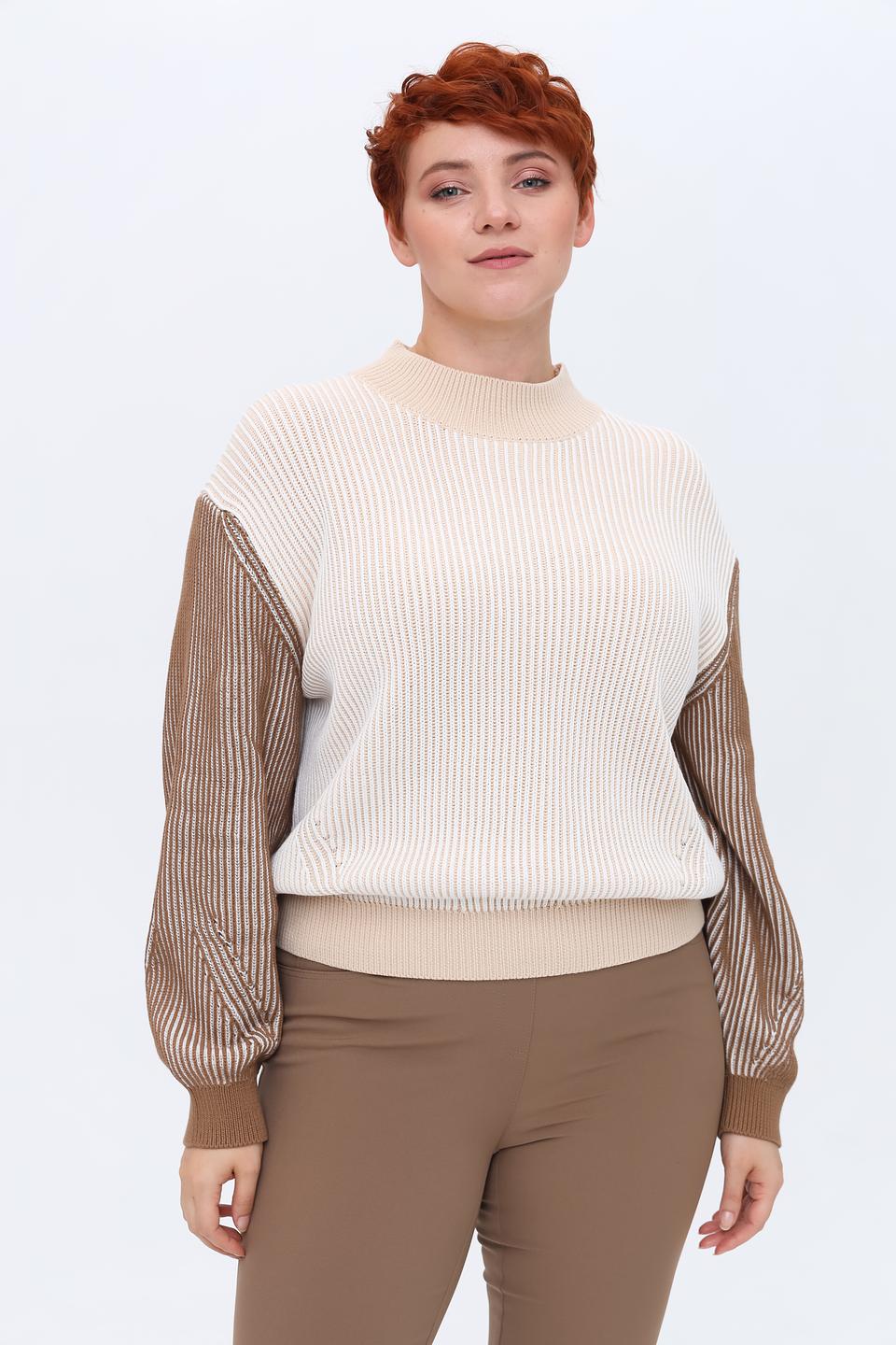 Пуловер Taifun с полосками