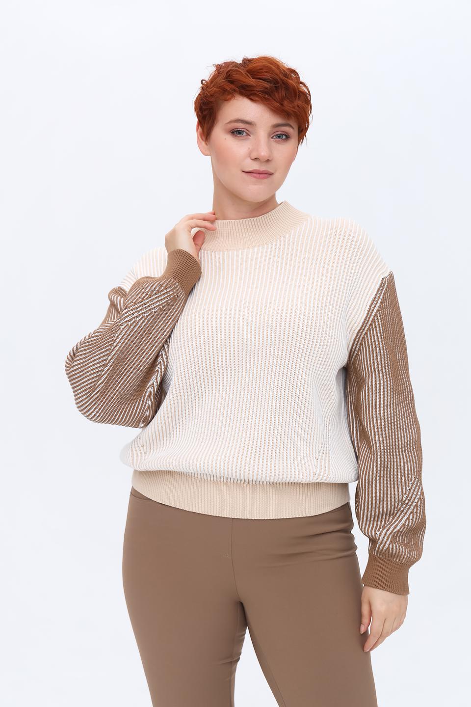 Пуловер Taifun с полосками