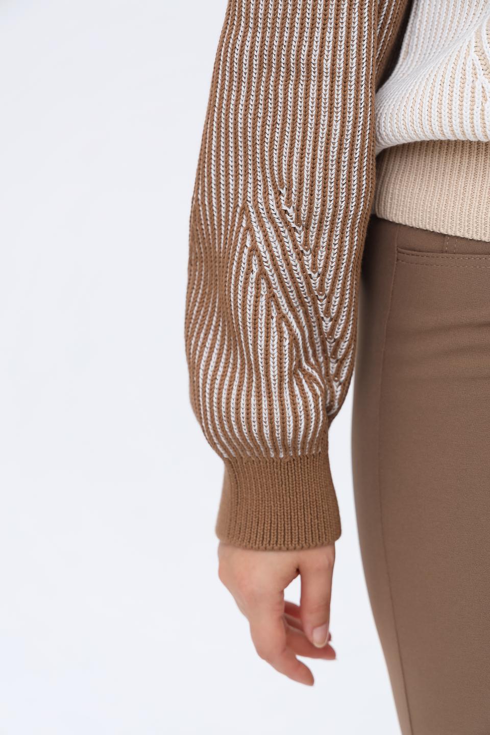 Пуловер Taifun с полосками