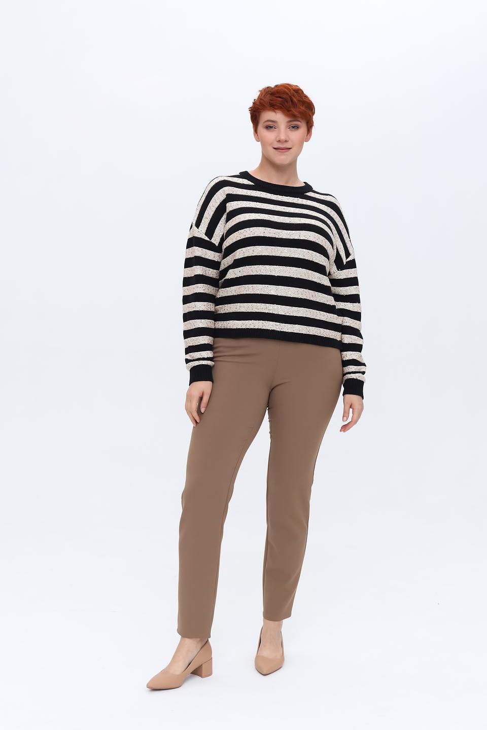 Пуловер Taifun в полоску