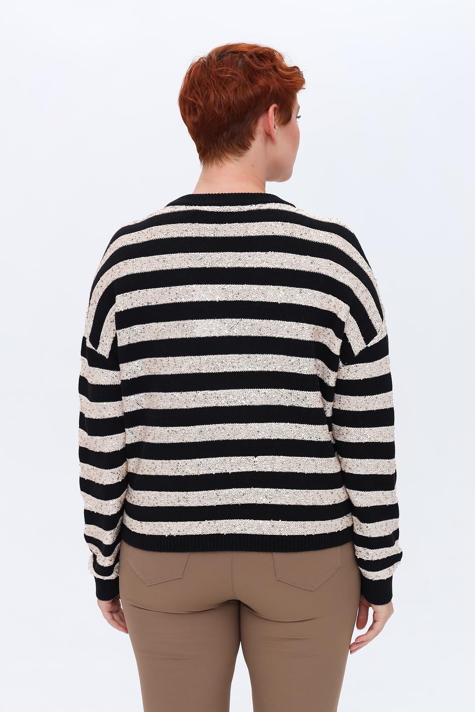 Пуловер Taifun в полоску