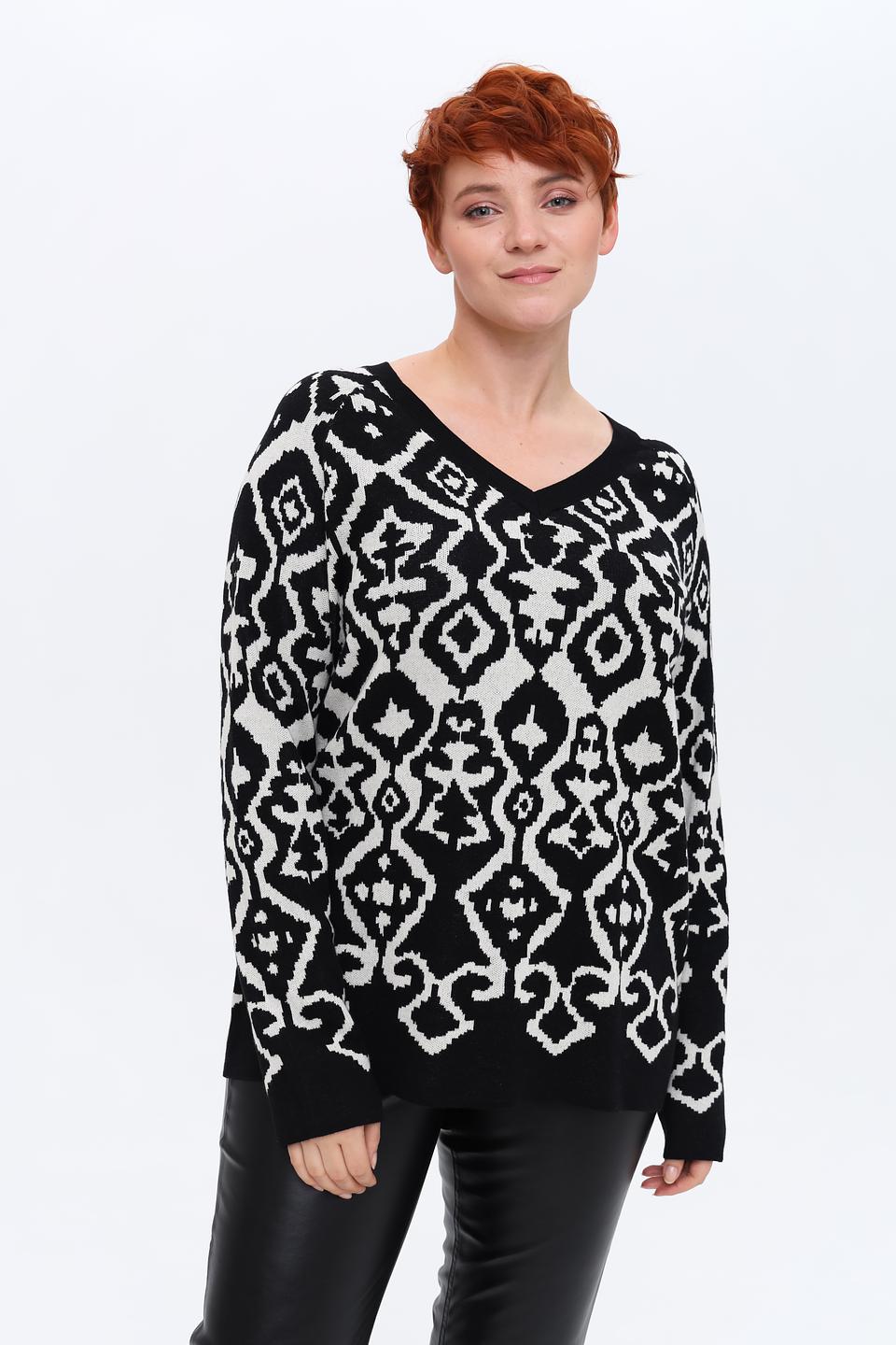 Пуловер Via Appia с узором