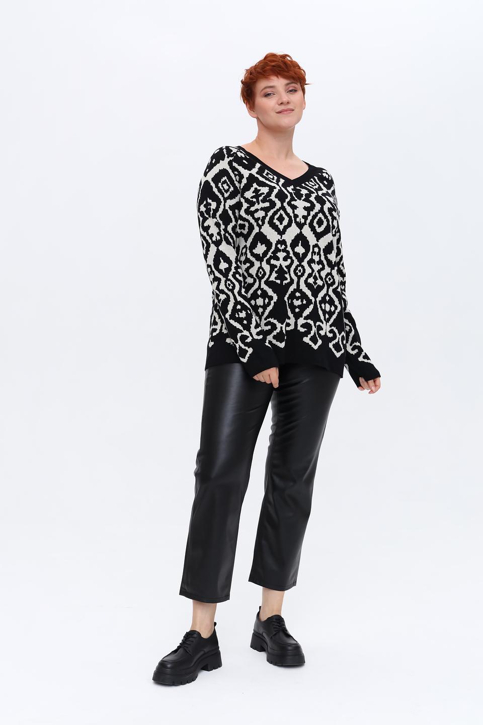 Пуловер Via Appia с узором