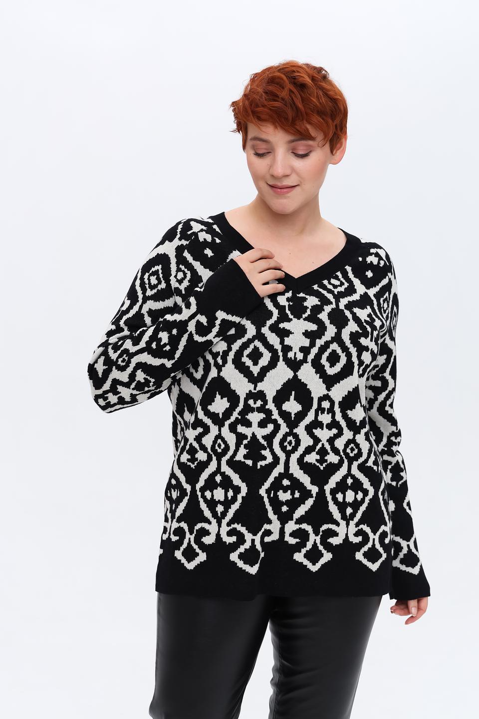 Пуловер Via Appia с узором