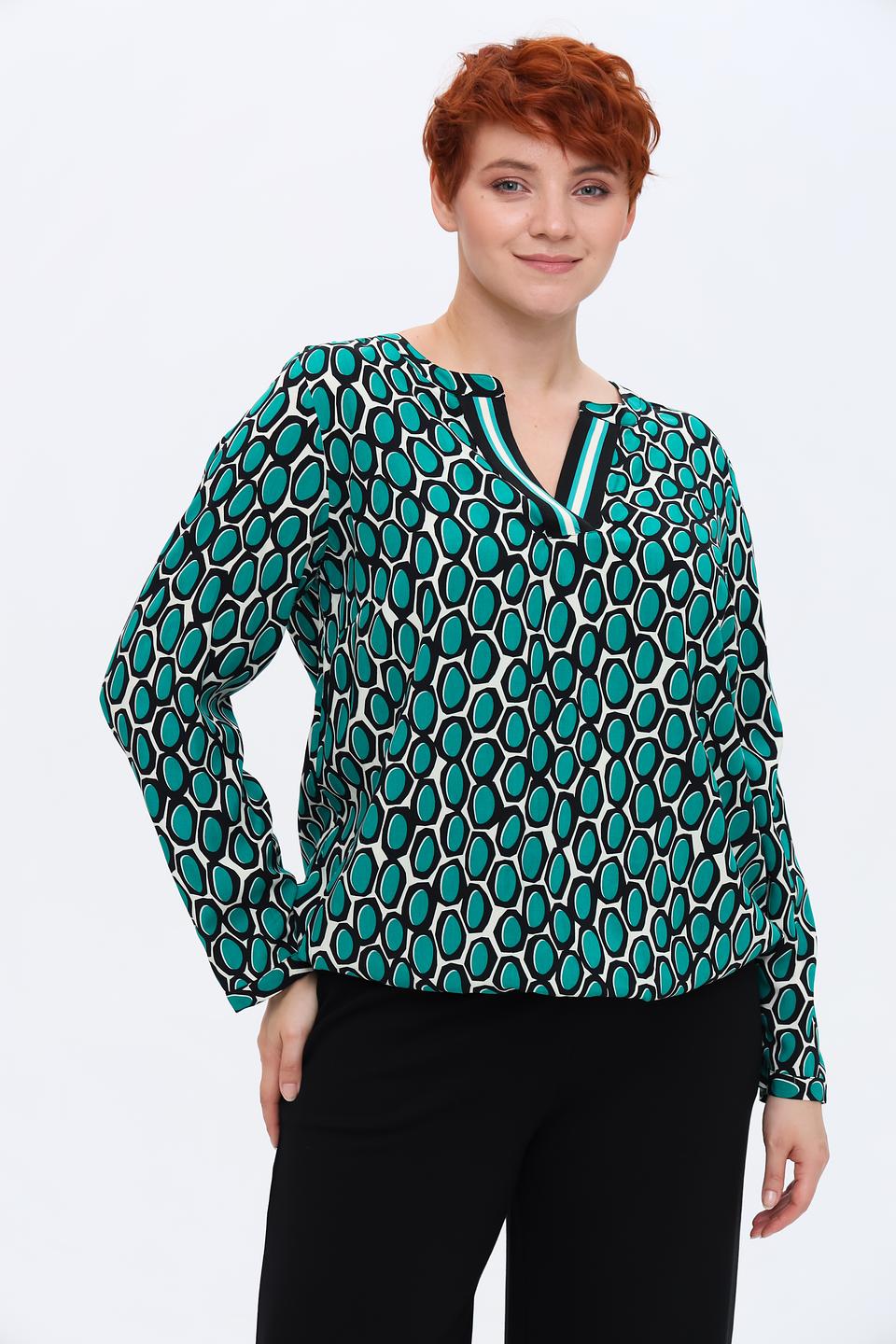 Блуза Via Appia DUE с принтом