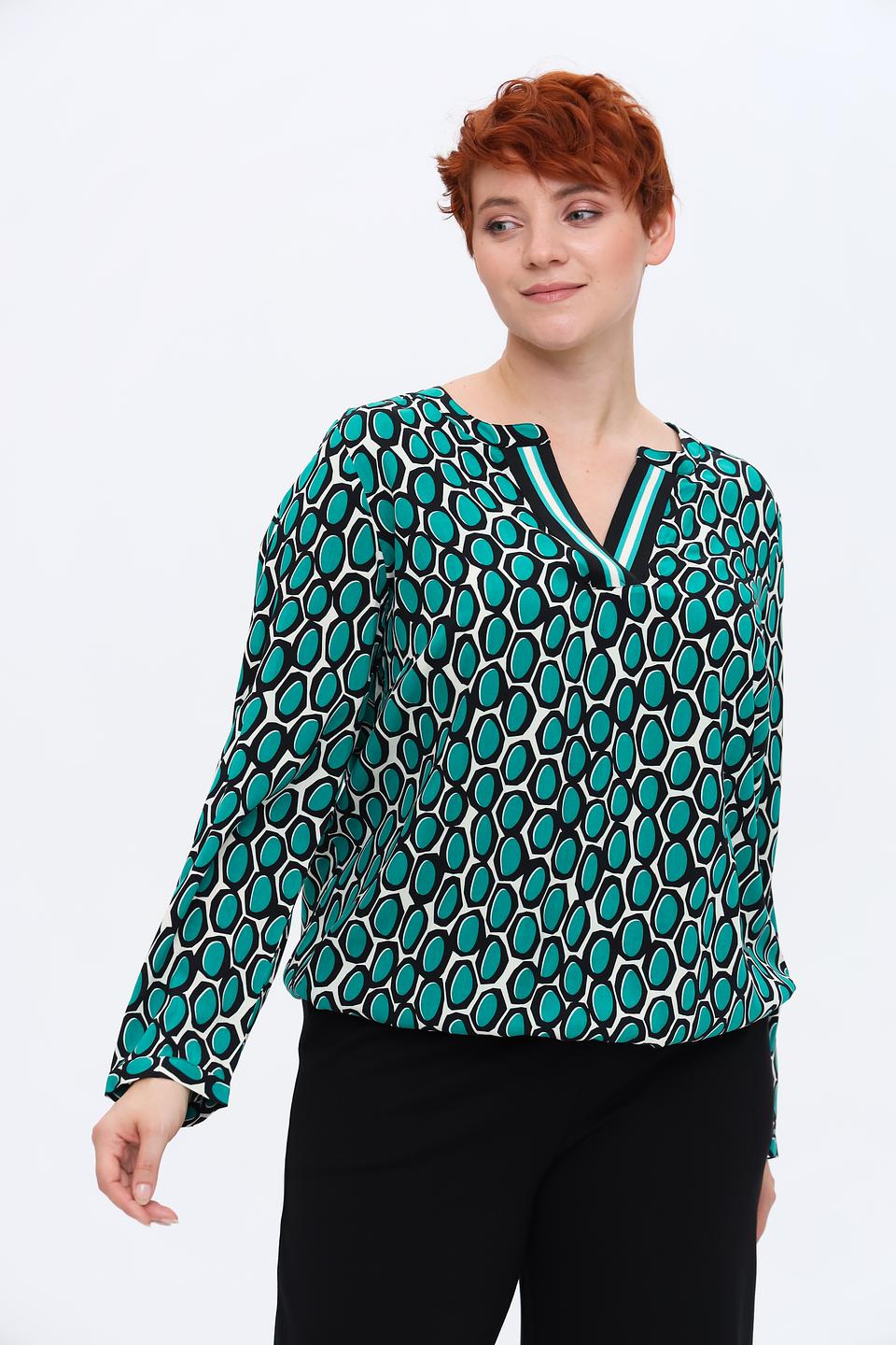 Блуза Via Appia DUE с принтом