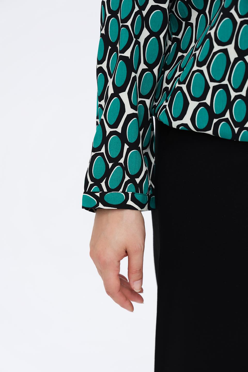 Блуза Via Appia DUE с принтом