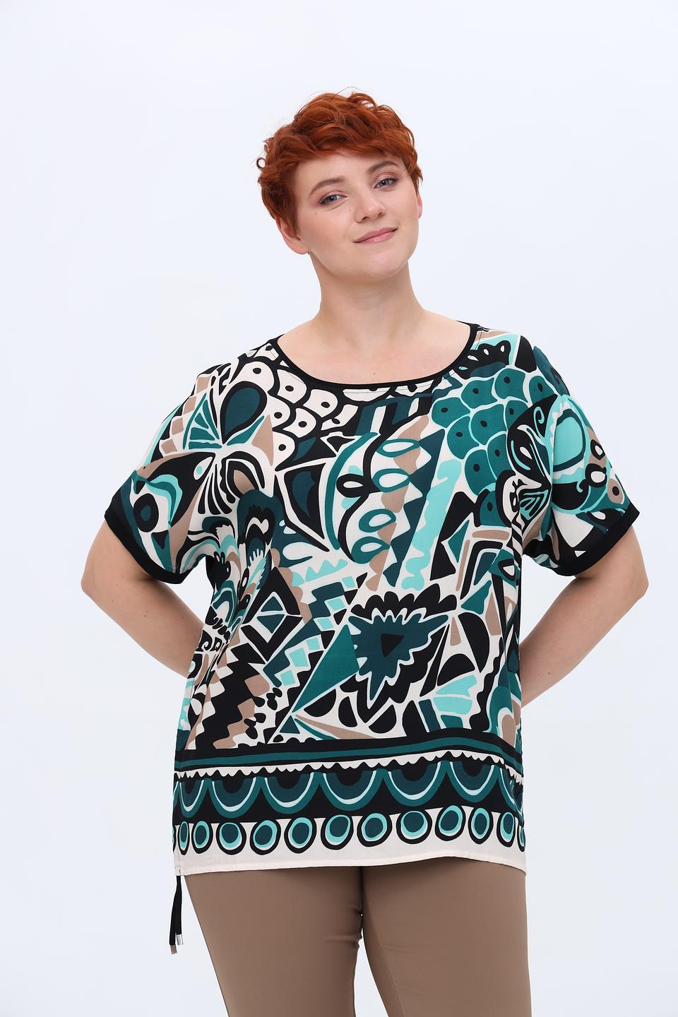 Блуза Via Appia с принтом