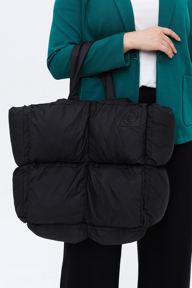 Сумка Marc Aurel стеганая чёрная