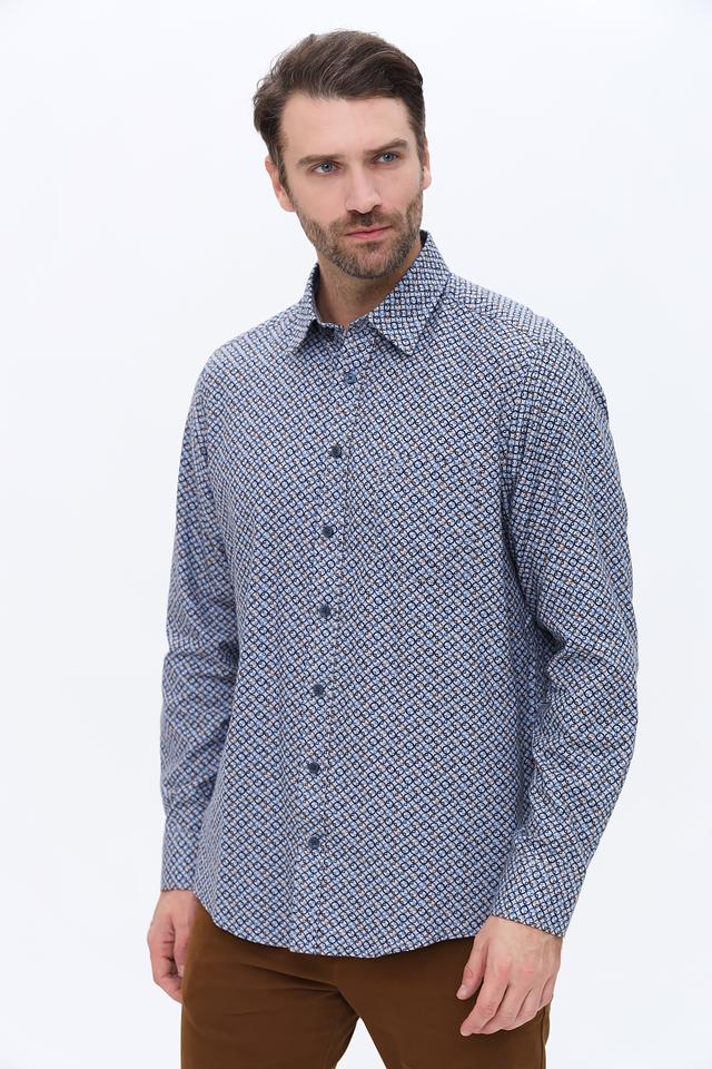 Рубашка Casa Moda с геометрическим рисунком