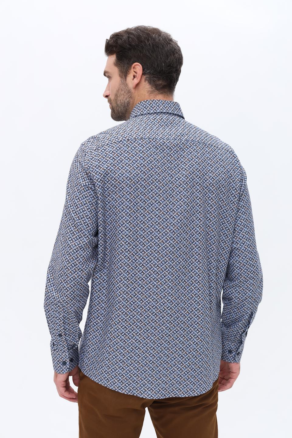 Рубашка Casa Moda с геометрическим рисунком