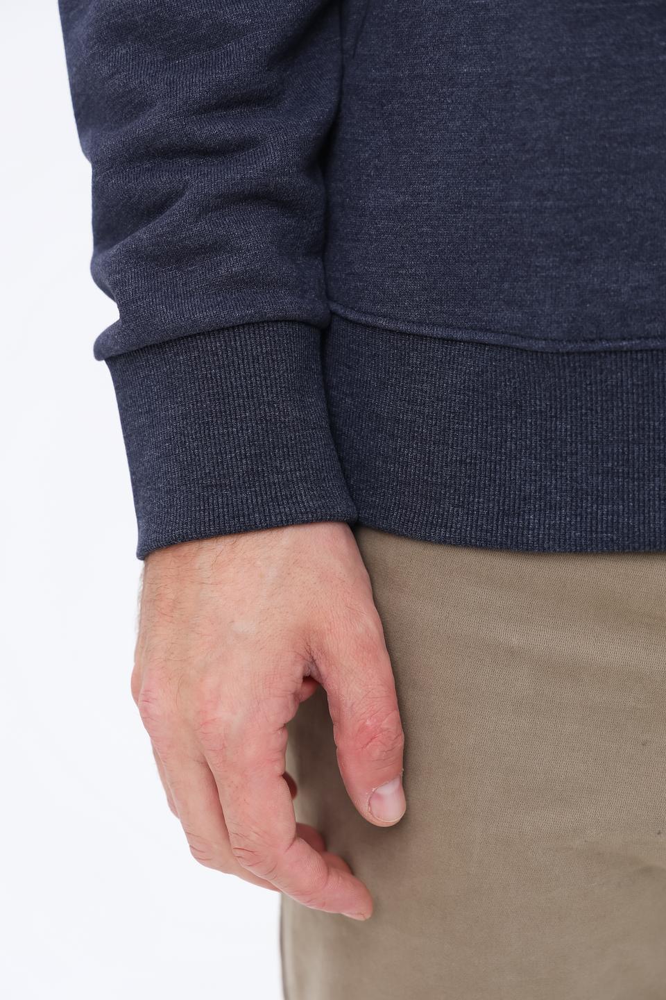 Джемпер Tom Tailor с логотипом синий