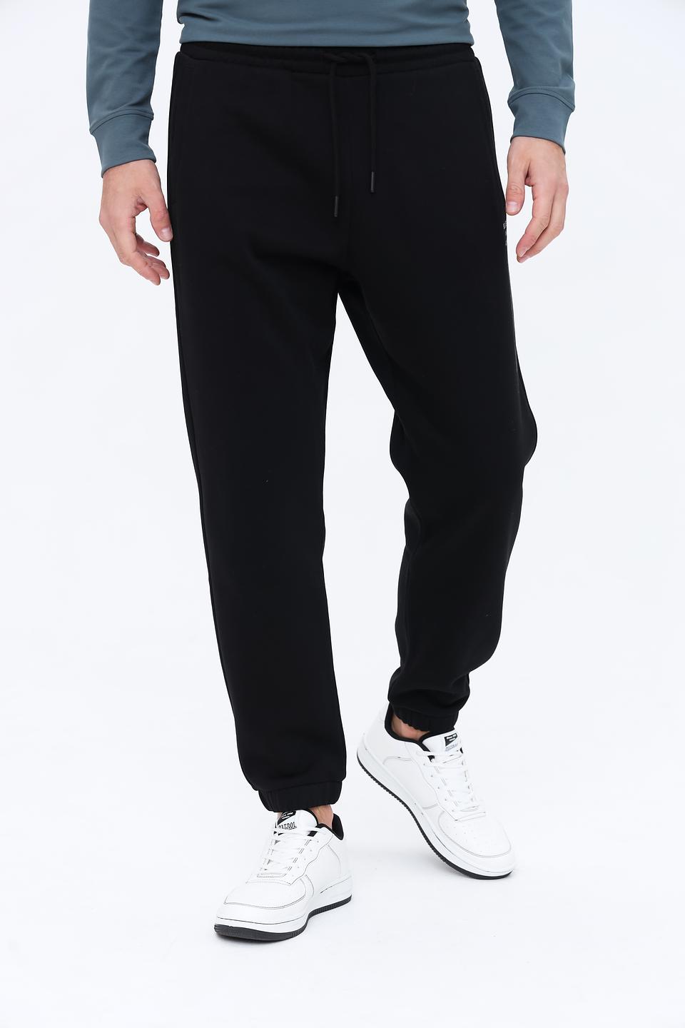 Спортивные брюки Tom Tailor denim чёрные