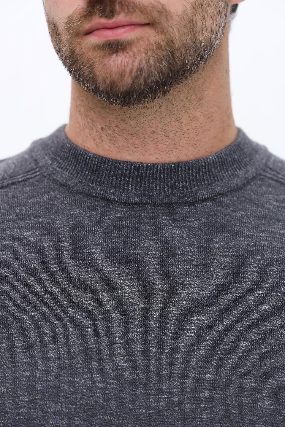 Джемпер Tom Tailor серый меланж