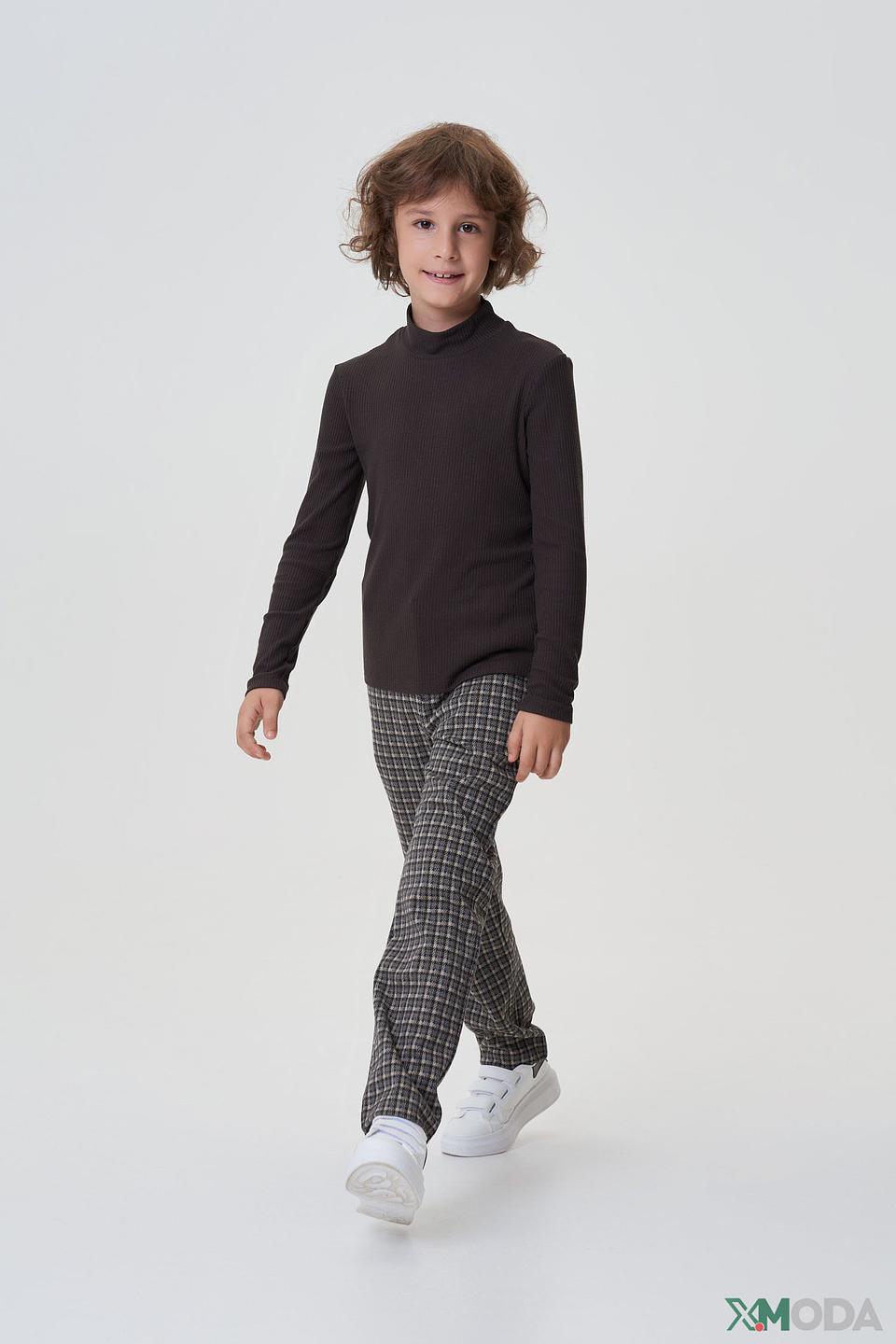 Джемпер Choupette с воротником-стойкой шоколадный